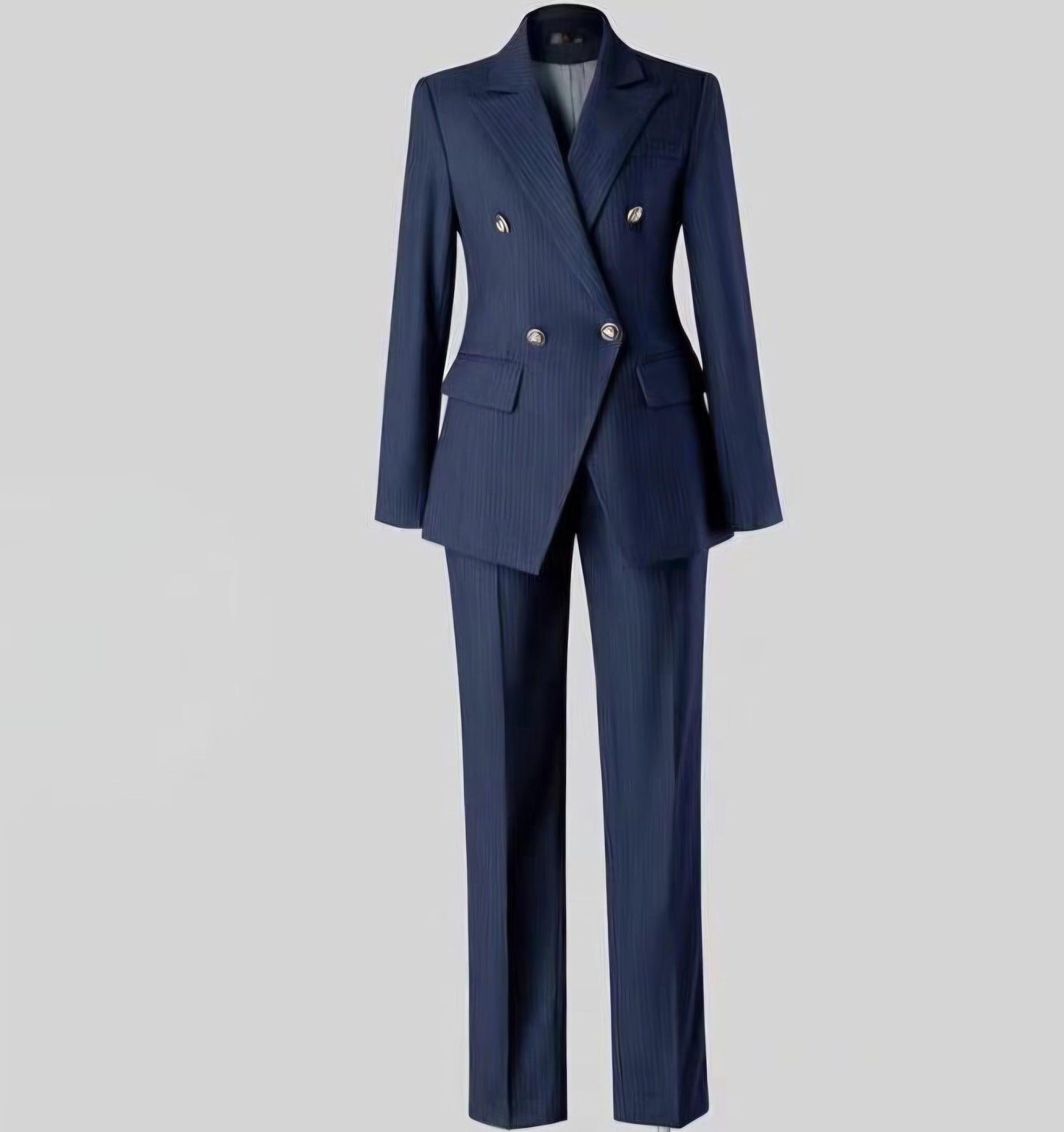 Jade Marlin Classic Buttoned Navy Ensemble