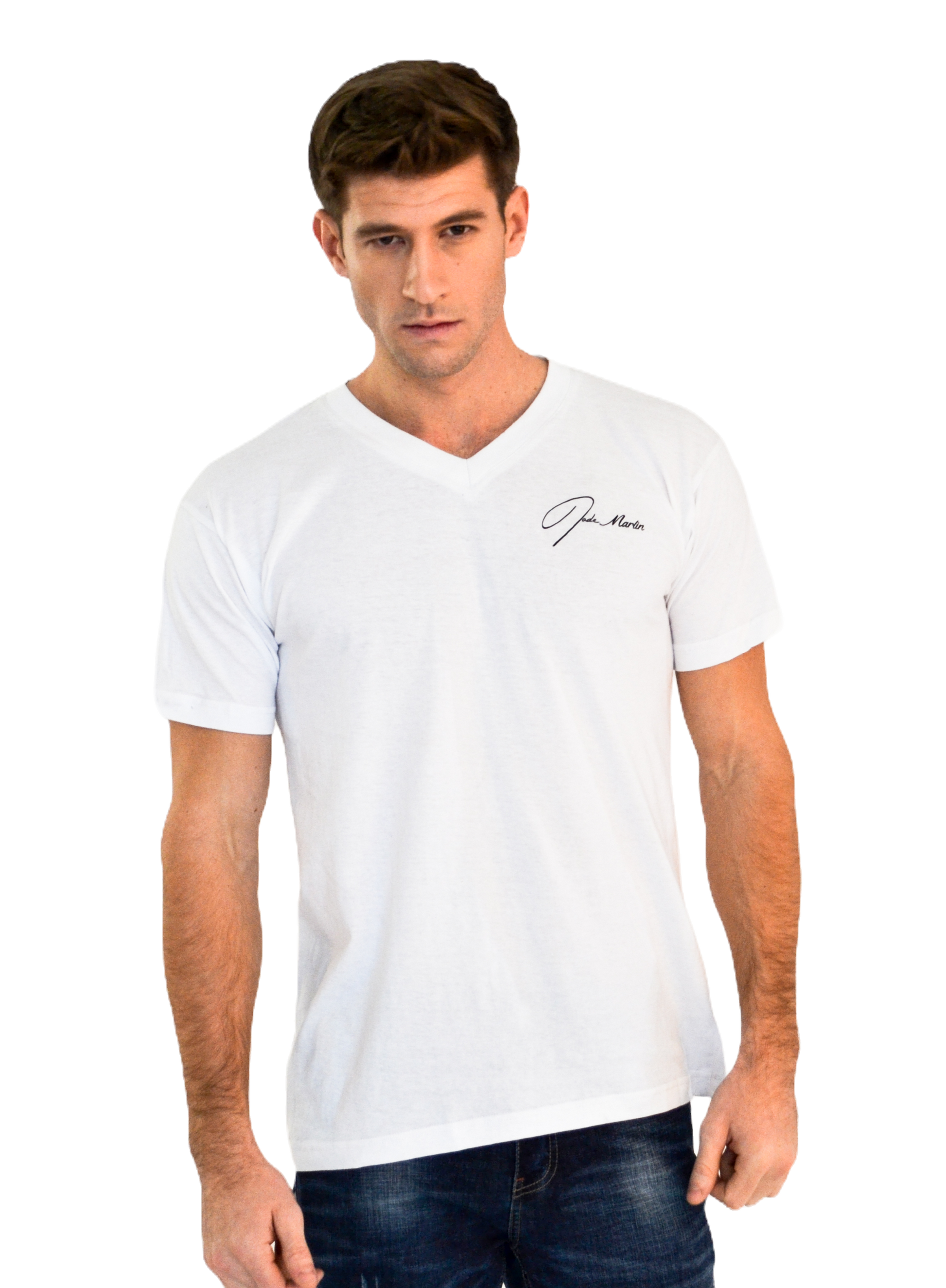 Jade Marlin V-Neck T-Shirt image 1