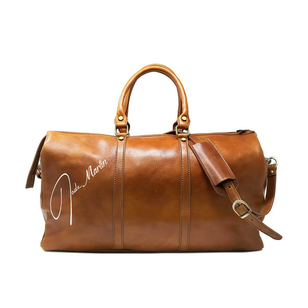 Jade Marlin Brown leather Bag