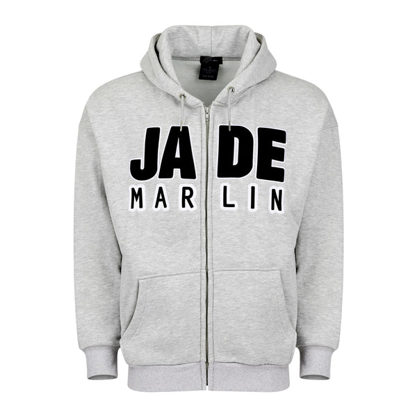 Jade Marlin Bold Logo Zip Hoodie